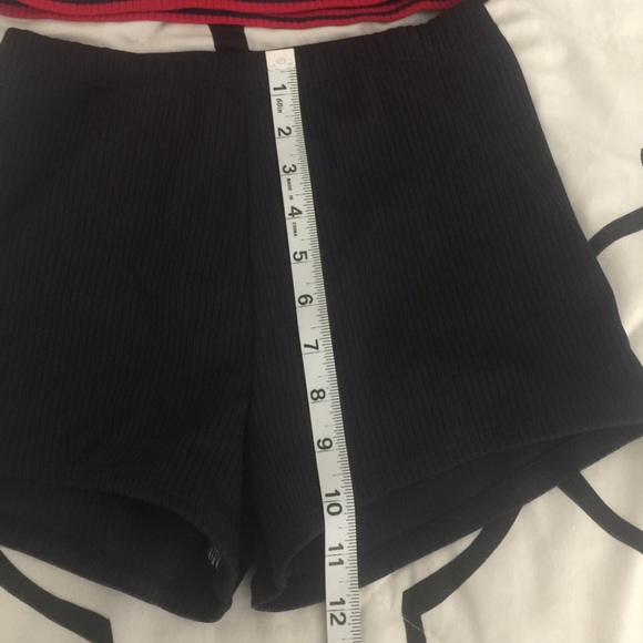 "Vintage" Swim Suit Red and Blue Striped - Picture 3 of 7